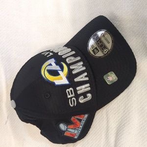 NWT New‎ Era LA Rams Superbowl hat